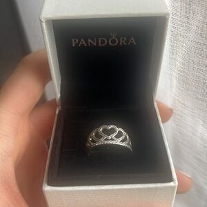 Pandora hearts crown ring size 7